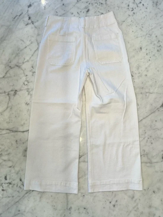 Maeve White “The Collette” Wide-Leg Pants - Picture 2 of 3